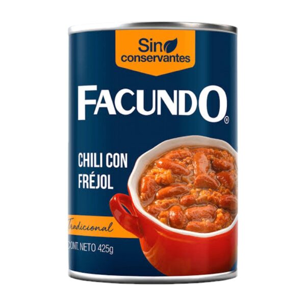 CHILI CON FREJOL FACUNDO 425 G