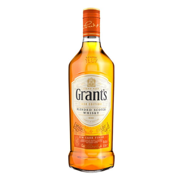 W.GRANT`S CASK RUM NARANJA 750ML