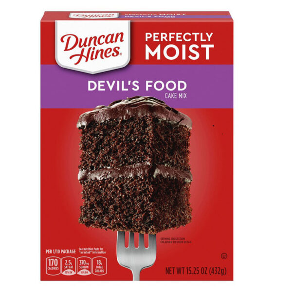 DUNCAN HINES MEZCLA TORTA CHOCOLATE XTREMO 432G