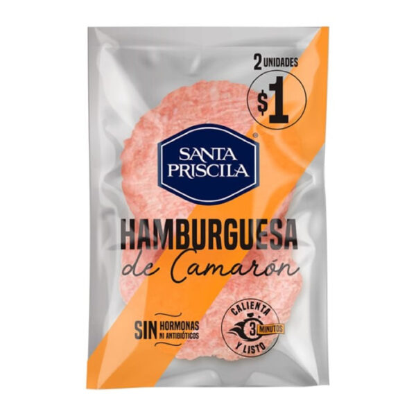 HAMBURGUESA DE CAMARON