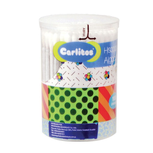 HISOPO CARLITOS X100 BLANCO