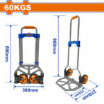 COCHE DE MANO PLEGABLE 60KGS WADFOW