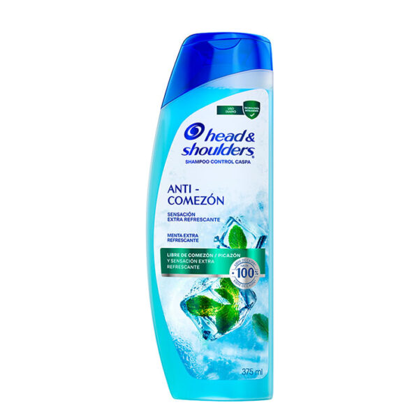 SHAMPOO H S MENTA ANTI COMEZON 375ML COD:1237