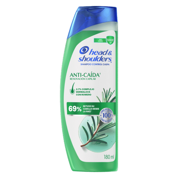 H&S SH ANTI-CAIDA ROMERO 180ML