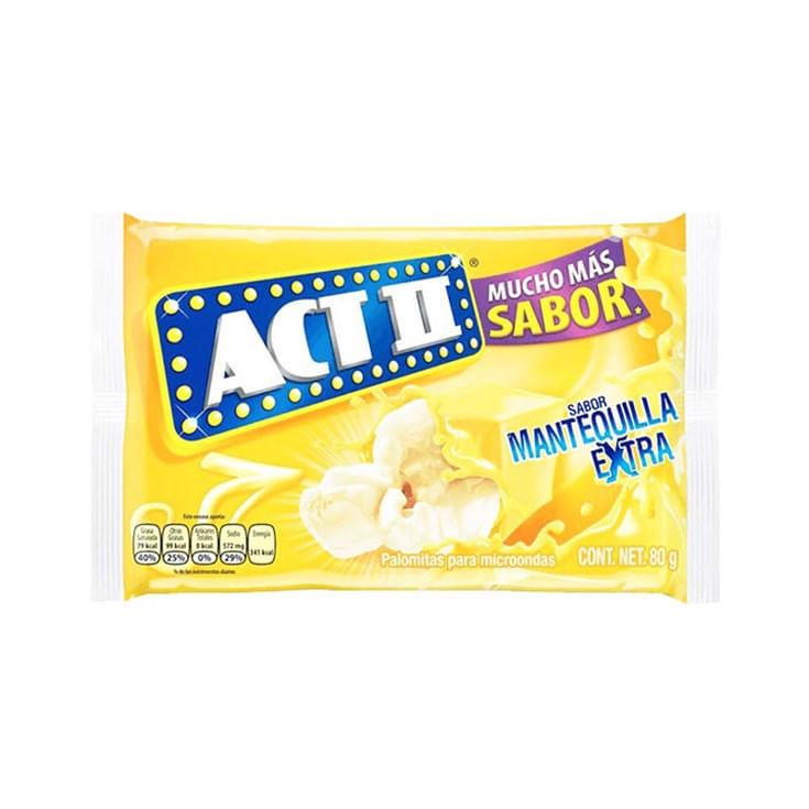 7501006559026 CANGUIL ACT II MANTEQUILLA EXTRA - Imagen 1