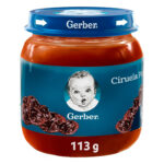 GERBER 2AET PURE PRUNE CIRUELA PASA 113GR
