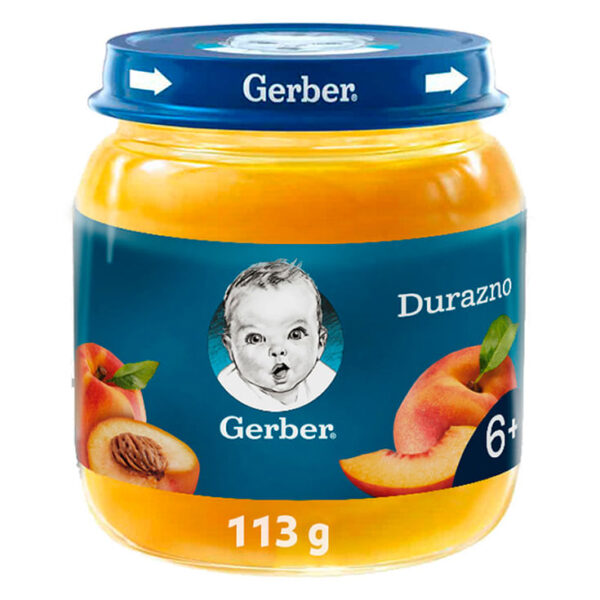 GERBER PURE DURAZNO113G VID