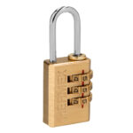 CANDADO DE COMBI. DORADO 20MM HERMEX