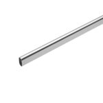 TUBO RECTO OVALADO CROMADO 1.8MTS HERMEX