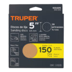 PACK 5 DISCOS DE LIJA N150 TRUPER