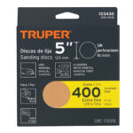 PACK 5 DISCOS DE LIJA N400 TRUPER