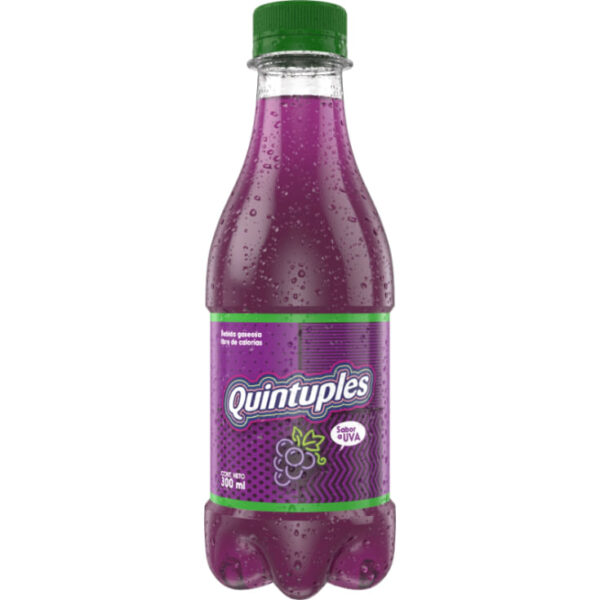 QUINTUPLES UVA 300 ML PET