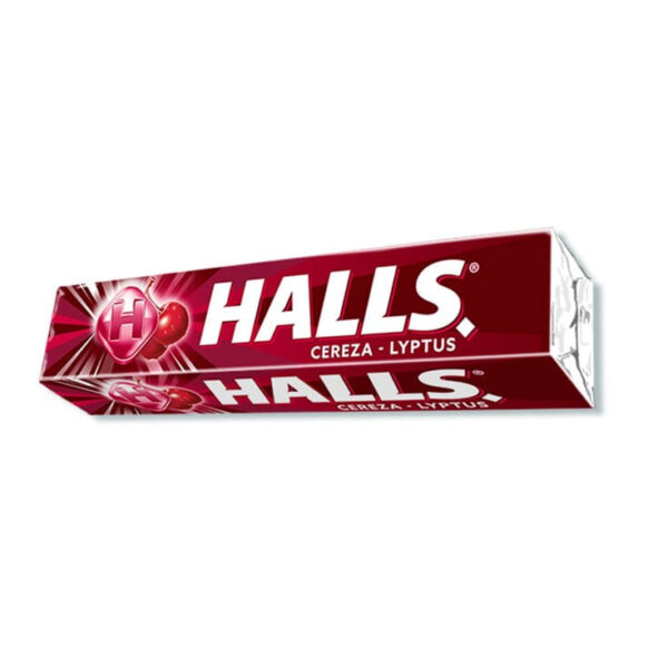 HALLS CHERRY 25.2GR BARRA