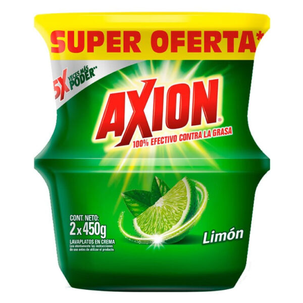 LAVAVAJI. AXION CREMA LIMON 2X1 450GR