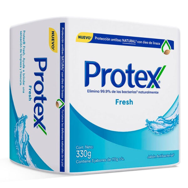 JABON PROTEX FRESH 330GR X 3 UND