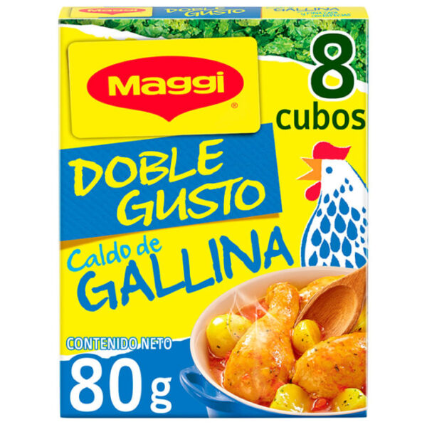 MAGGI DOBLE GUSTO GALLINA X 8