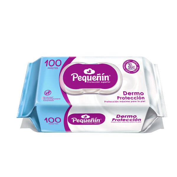 PAÑITOS HUMEDOS PEQUEÑIN X 100 UND