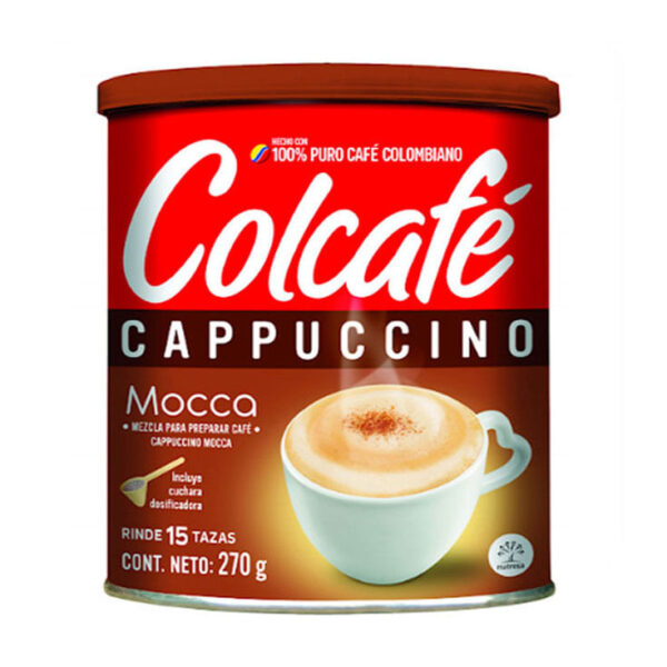 CAFE COLCAFE CAPPUCCINO MOCCA LATA 270GR