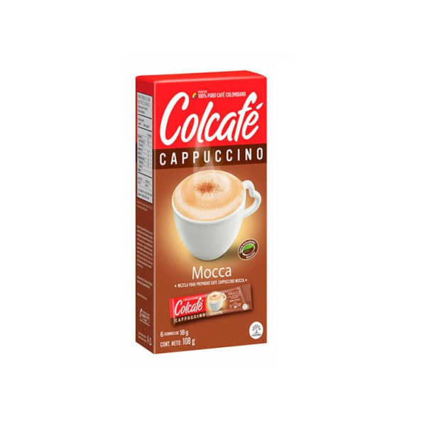 CAFE COLCAFE CAPPUCCINO MOCCA X6 SOBRES