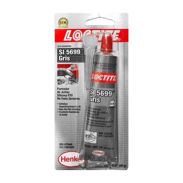 SILICON LOCTITE  GRIS  ALTA TEMPERATURA 70ML