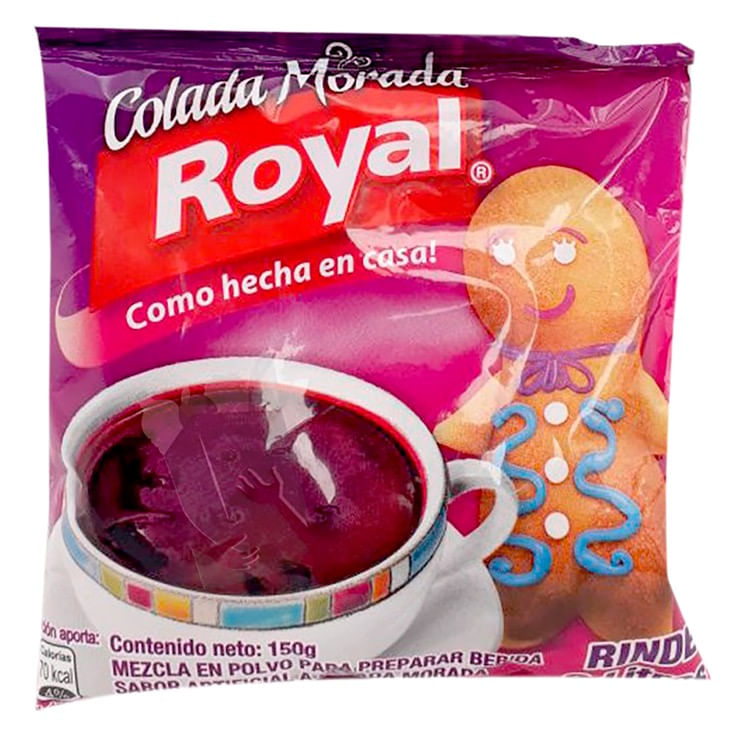 7702054089354 COLADA MORADA ROYAL 150G - Imagen 1