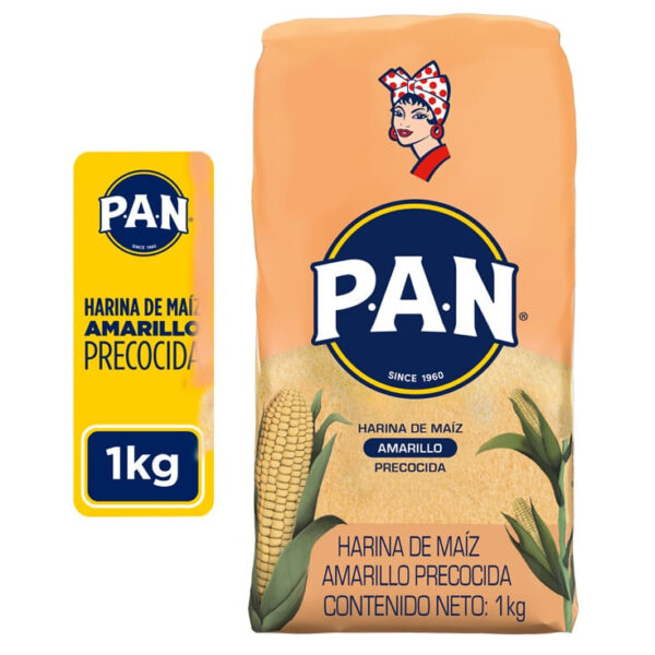 PAN HARINA MAIZ PRECOCIDA AMARILLA
