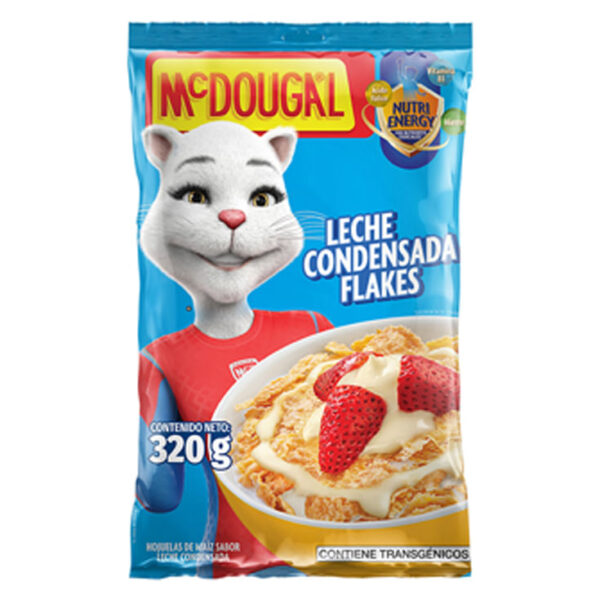 MCDOUGAL CORN FLAKES LECHE CONDENSADA  320GR