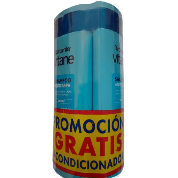 VITANE TRIPACK ANTICASPA  2 SHAMP+ACOND 400ML