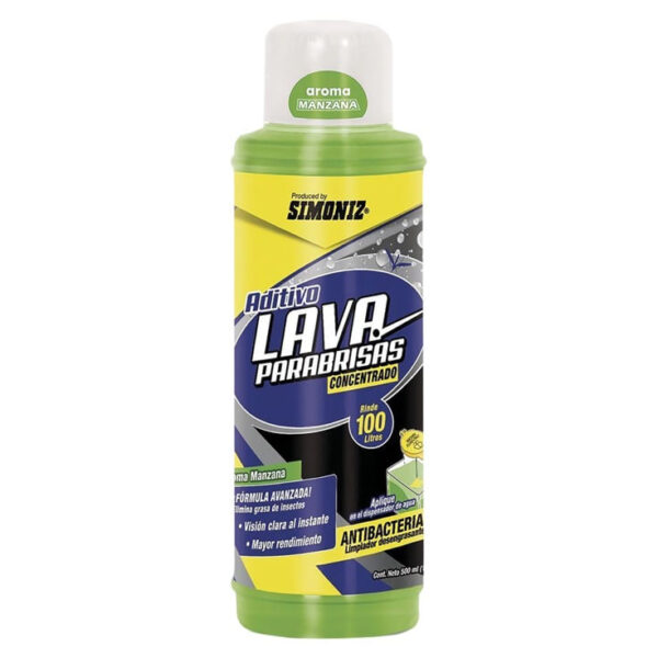 LAVAPARABRISAS SIMONIZ 500 ML MANZANA CONCENTRADO