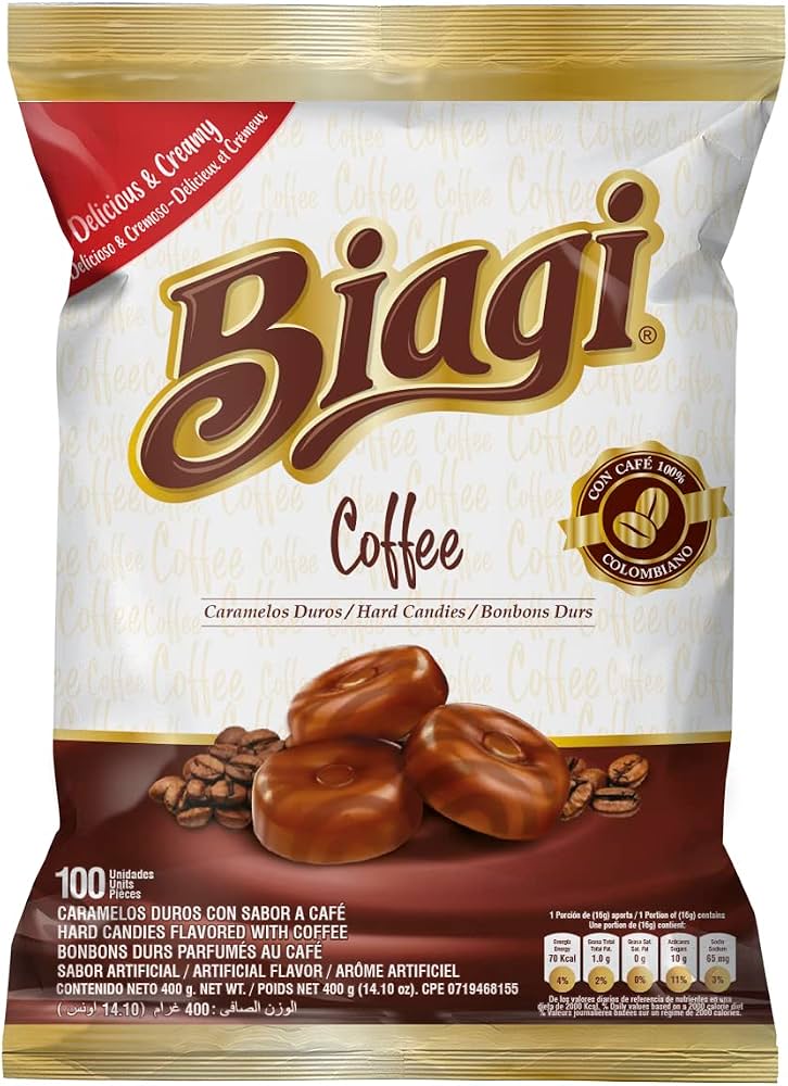 7702174082235 CARAMELO BIAGI COFFE X 100 - Imagen 1