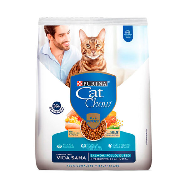CAT CHOW VIDA SANA  PREBIOTICOS 450GR.