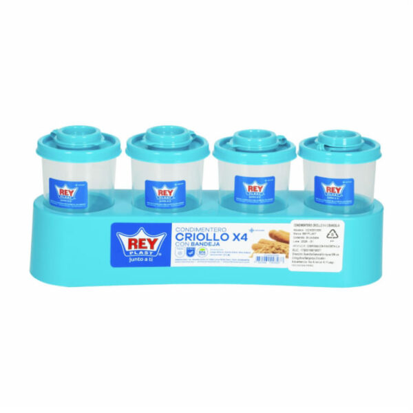 CONDIMENTERO CRIOLLO X 4 BAN