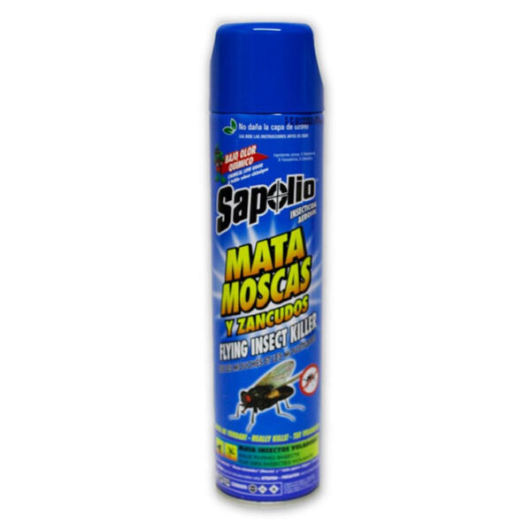 SAPOLIO INSECTICIDA MOSCAS & ZANCUDOS 360 ML