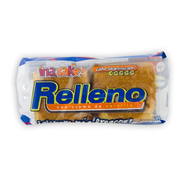 CAKE RELLENO VAINILLA 100 G