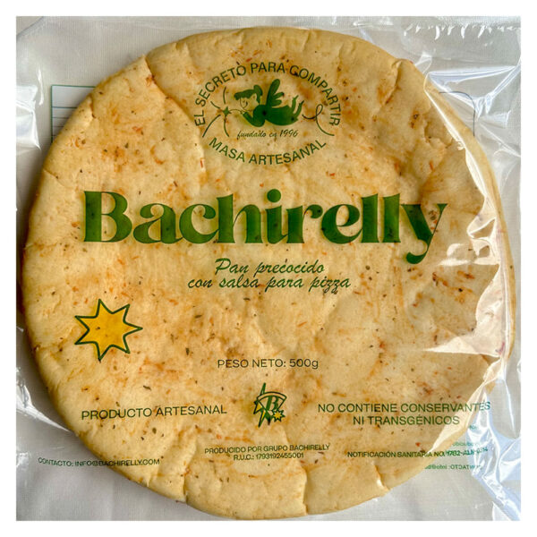 PAN DE PIZZA BACHIRELLY