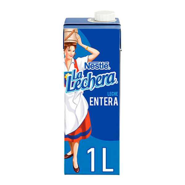 LECHE LA LECHERA ENTERA 1L