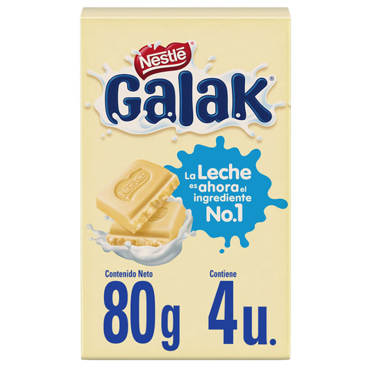 7861001236712 GALAX BARRA TIRA MILK 80G - Imagen 1