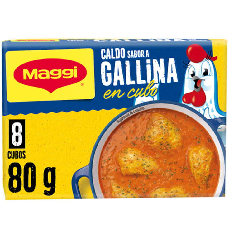 7861001299182 CALDO DE GALLINA MAGGI 80G - Imagen 1