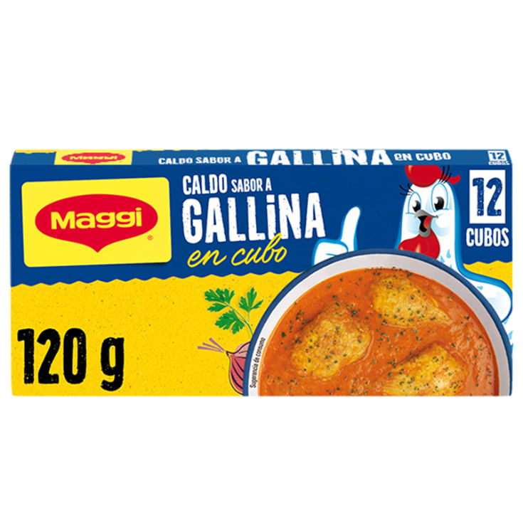 7861001299205 CALDO MAGGI CUBOS X12U 120G - Imagen 1