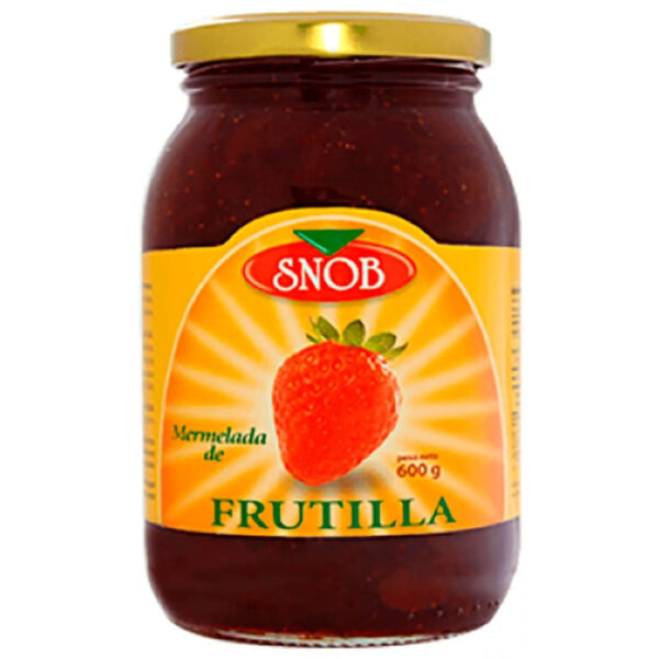 MERMELADA SNOB FRUTILLA 600