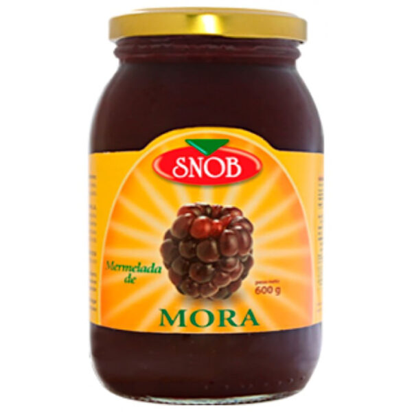 MERMELADA DE MORA SNOB 600