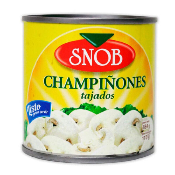 CHAMPIÑONES TAJADAS SNOB  180G