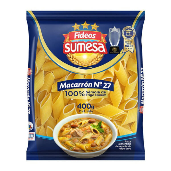 FIDEO SUMESA MACARRON 400 G