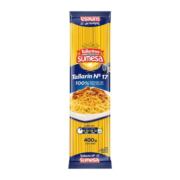 FIDEO SUMESA TALLARIN 17 400GR