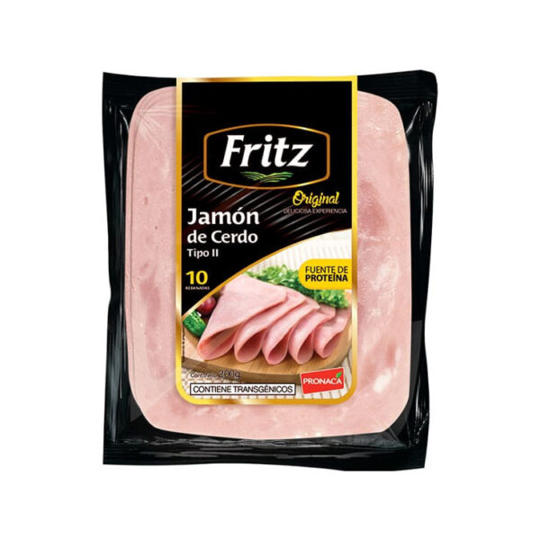 FRITZ JAMON CERDO 200 GRA