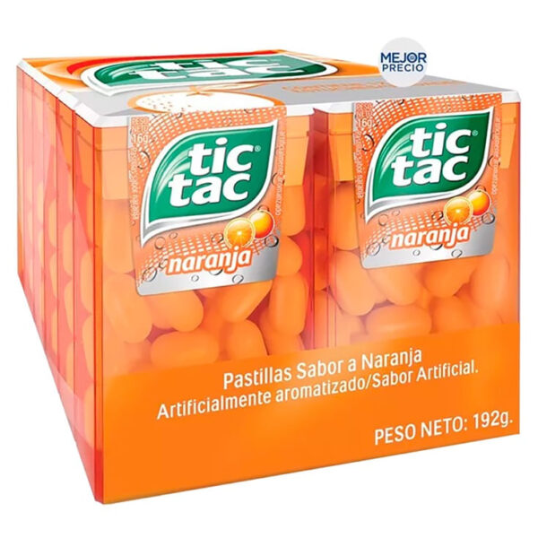 TICTAC NARANJA X 12