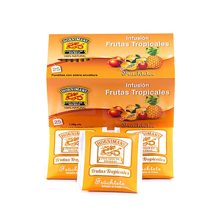 7861005600403 TÉ HORNIMANS INFUSION DE FRUTAS X 25 SOBRES - Imagen 1