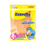 LIMPIA VAJILLA X3 ESTRELLA 18X20CM C/PAÑO