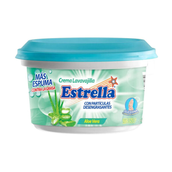 CREMA LAVA VAJILLA ESTRELLA 950G ALOE+ LAVA 400GR