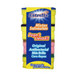 ESPONJA SALVAUNAS MIXTA ESTRELLA 4EN1